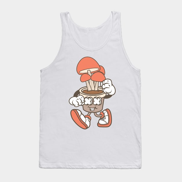 Pot mushrooms figure Tank Top by ShirtyLife